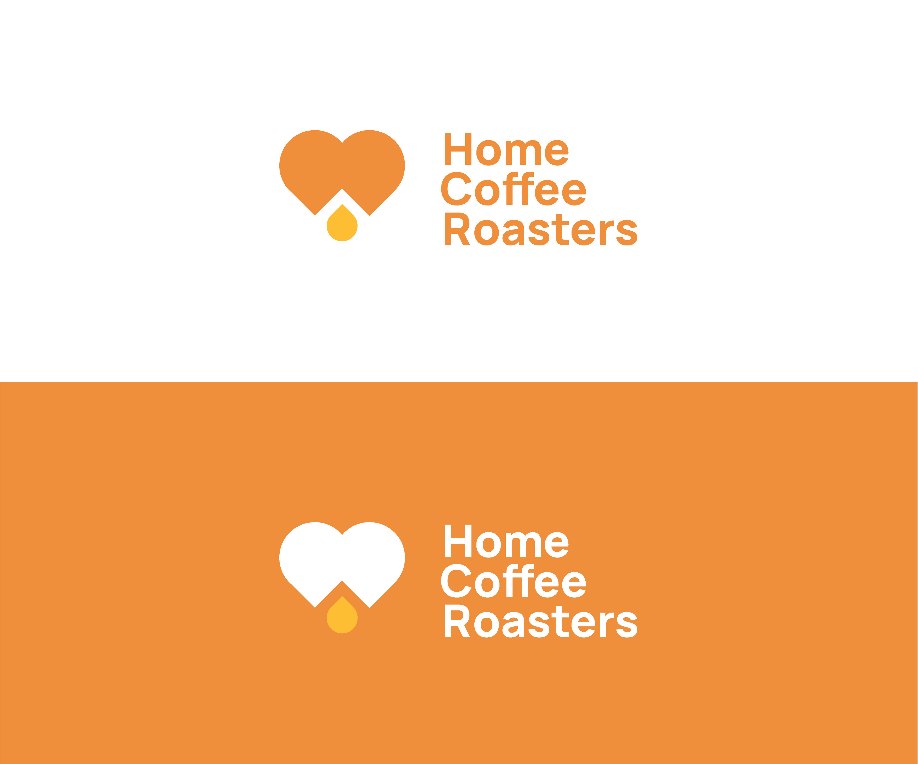 Logo Design by Drawing Room for Home Coffee Roasters | Design #33966358