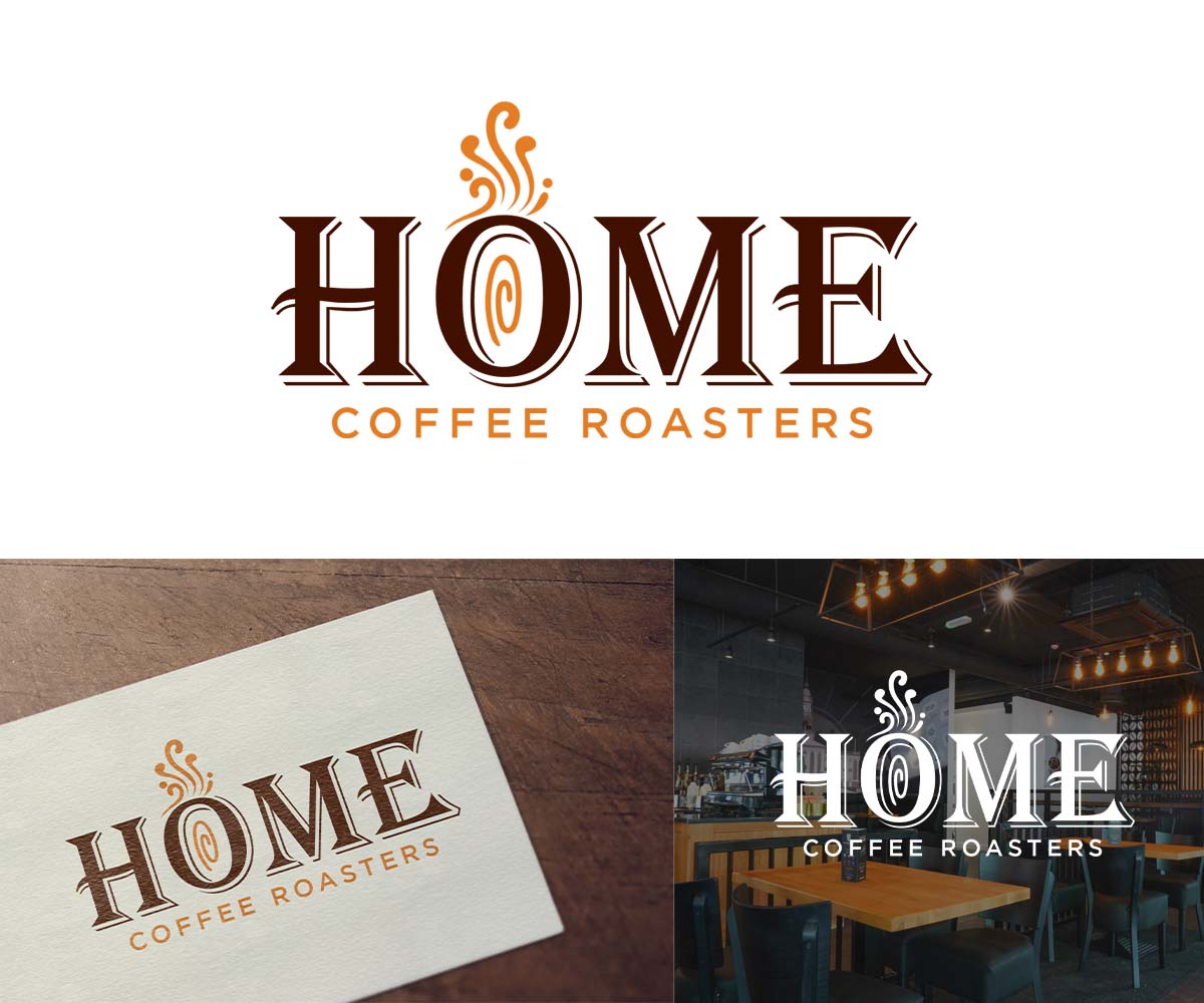 Diseño de Logo por SANJU1 para Home Coffee Roasters | Diseño #33986548