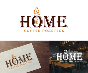 Diseño de Logo por SANJU1 para Home Coffee Roasters | Diseño: #33986548