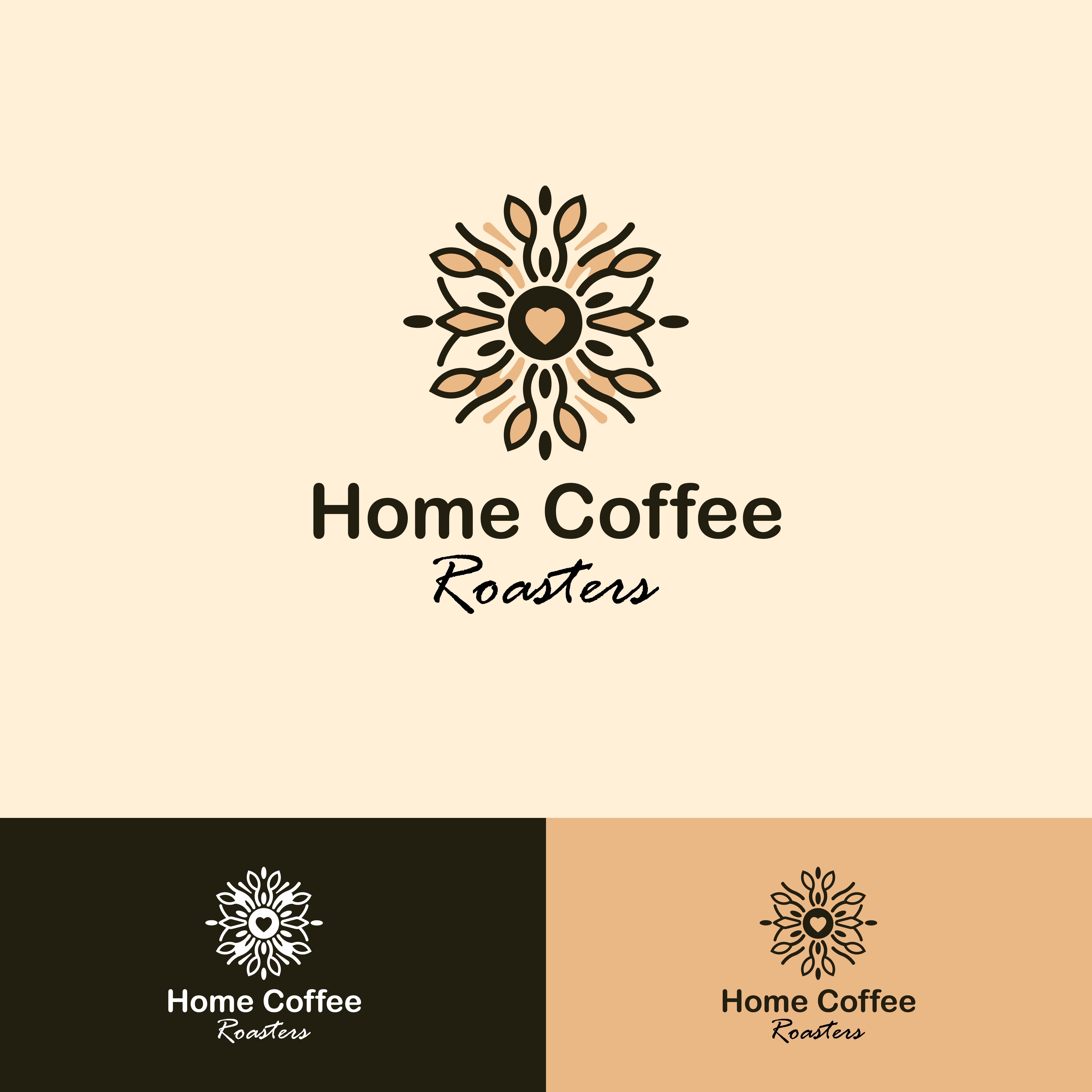 Diseño de Logo por Fancy Brandy para Home Coffee Roasters | Diseño #33968199
