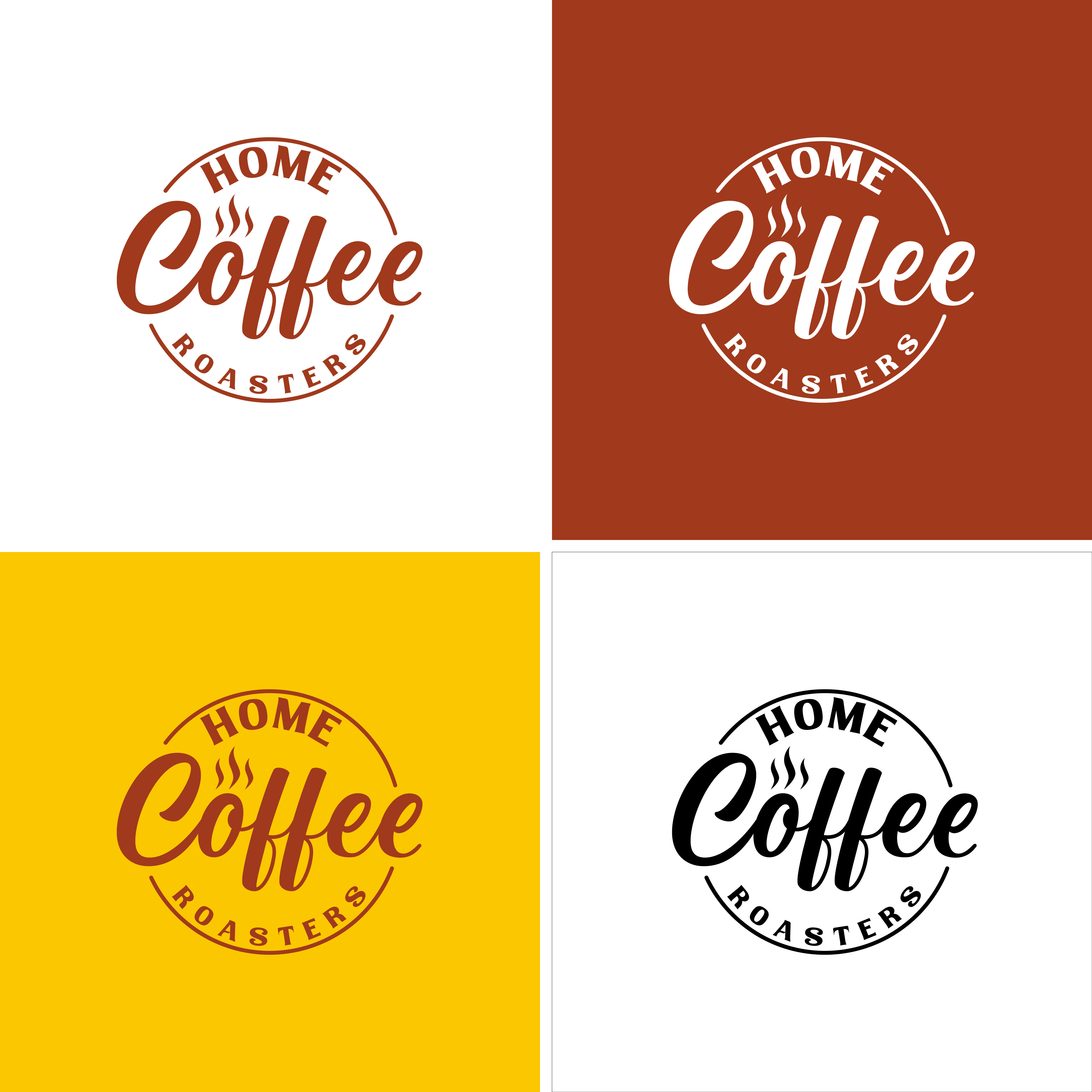 Logo-Design von Nurlaila0612 für Home Coffee Roasters | Design #34013083