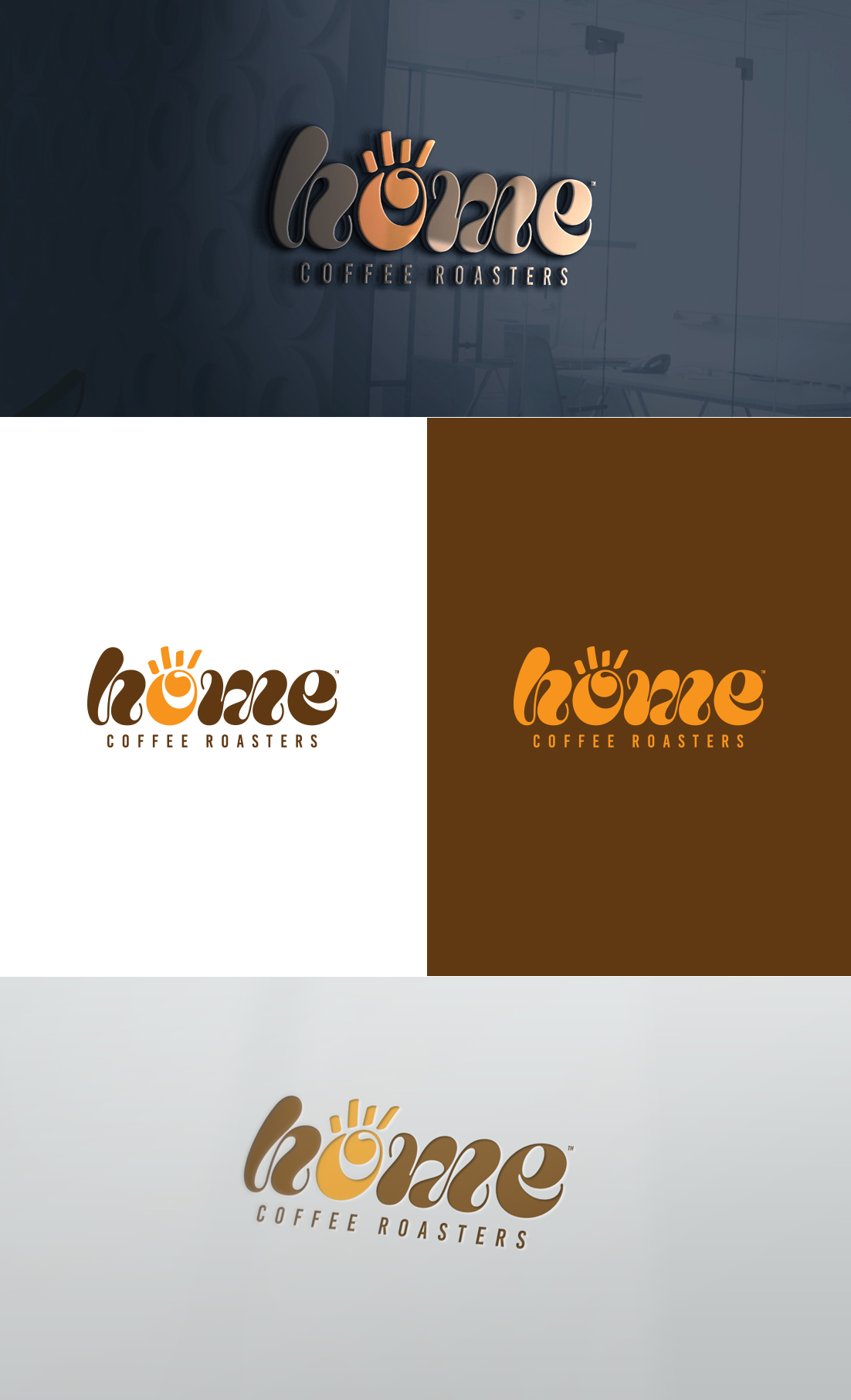 Logo Design by GLDesigns for Home Coffee Roasters | Design #33968108