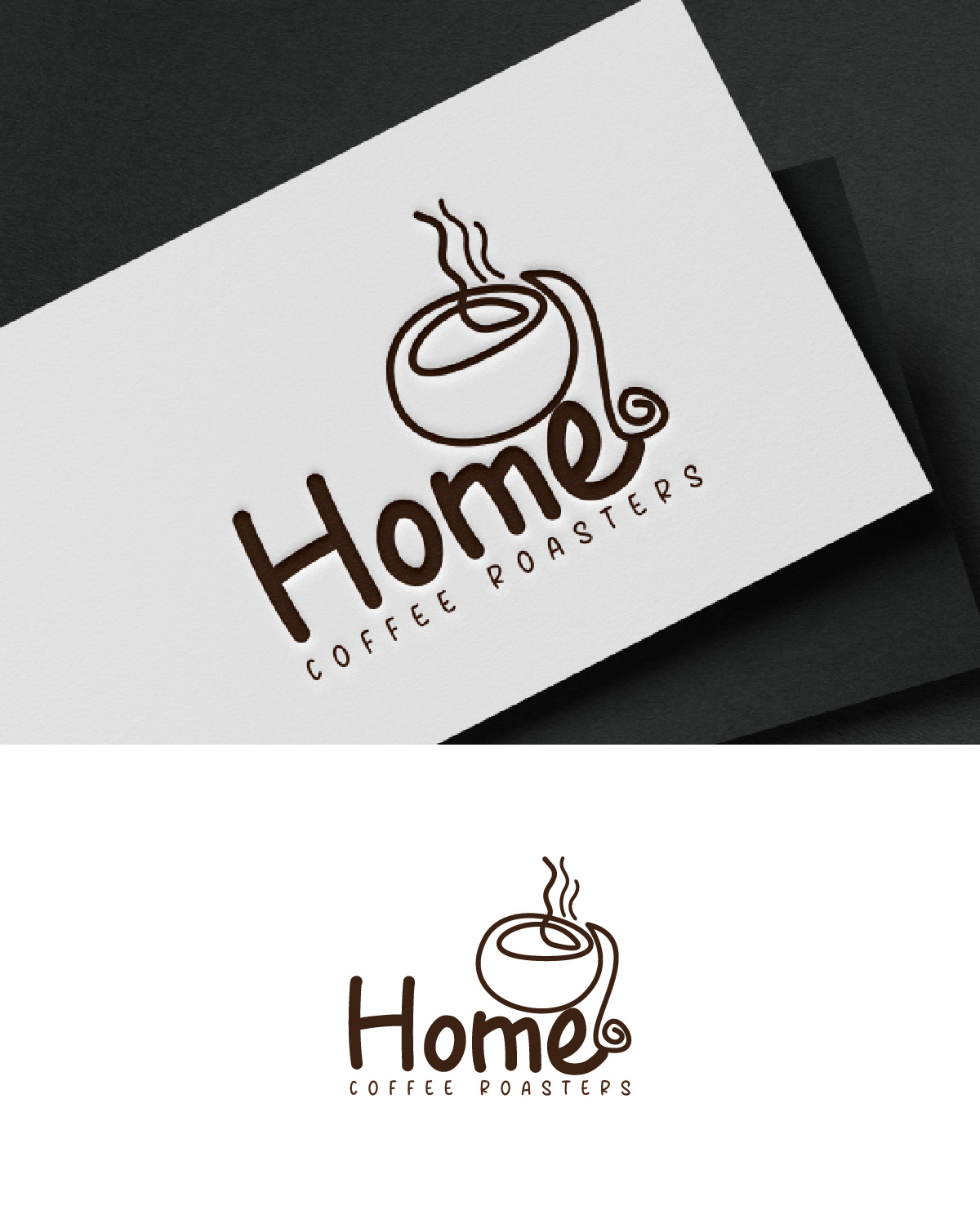 Logo Design by fly  design for Home Coffee Roasters | Design #33978704