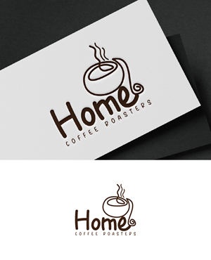 Logo Design by fly  design for Home Coffee Roasters | Design: #33978704