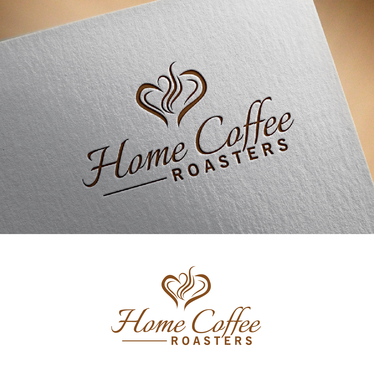 Logo Design by fly  design for Home Coffee Roasters | Design #33978707