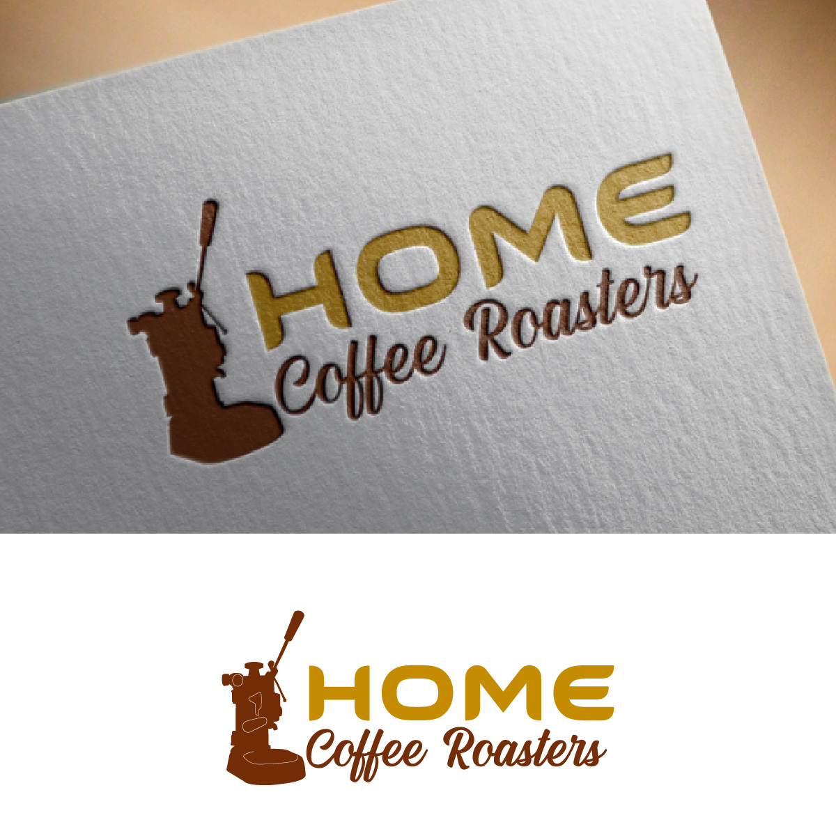 Logo Design by fly  design for Home Coffee Roasters | Design #33978712