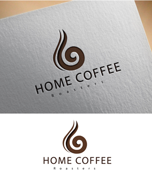 Logo Design by fly  design for Home Coffee Roasters | Design: #33978943