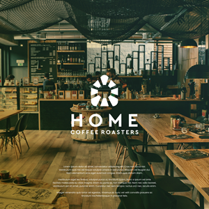 Logo Design by hellOKazon for Home Coffee Roasters | Design: #33970555
