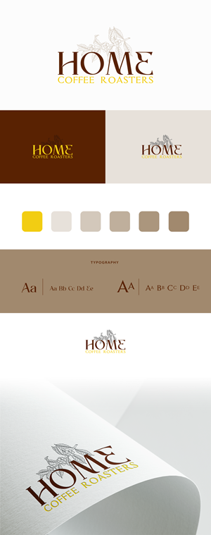 Design de Logo par Skozer pour Home Coffee Roasters | Design : #34005818
