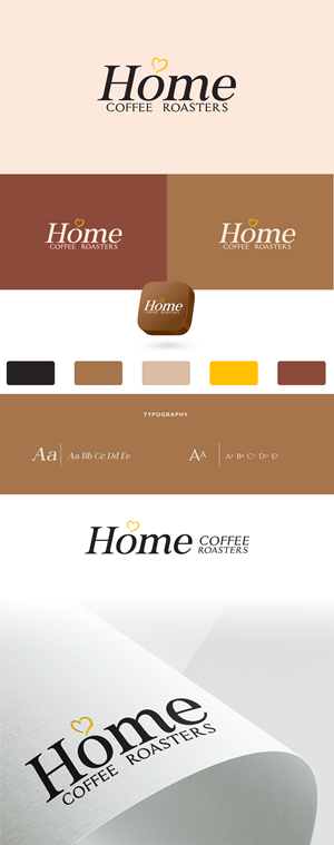 Design de Logo par Skozer pour Home Coffee Roasters | Design : #34047301