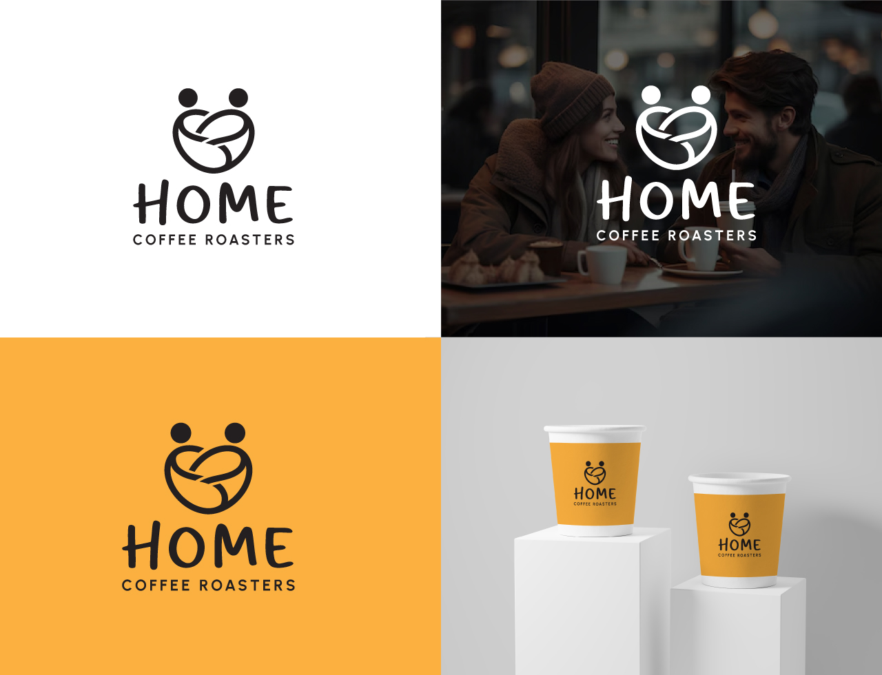 Logo-Design von RayhanRiad für Home Coffee Roasters | Design #34052115