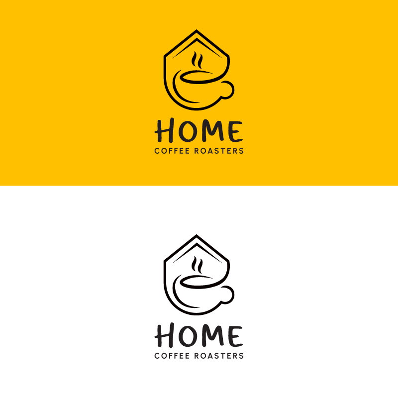 Diseño de Logo por RayhanRiad para Home Coffee Roasters | Diseño #34054606