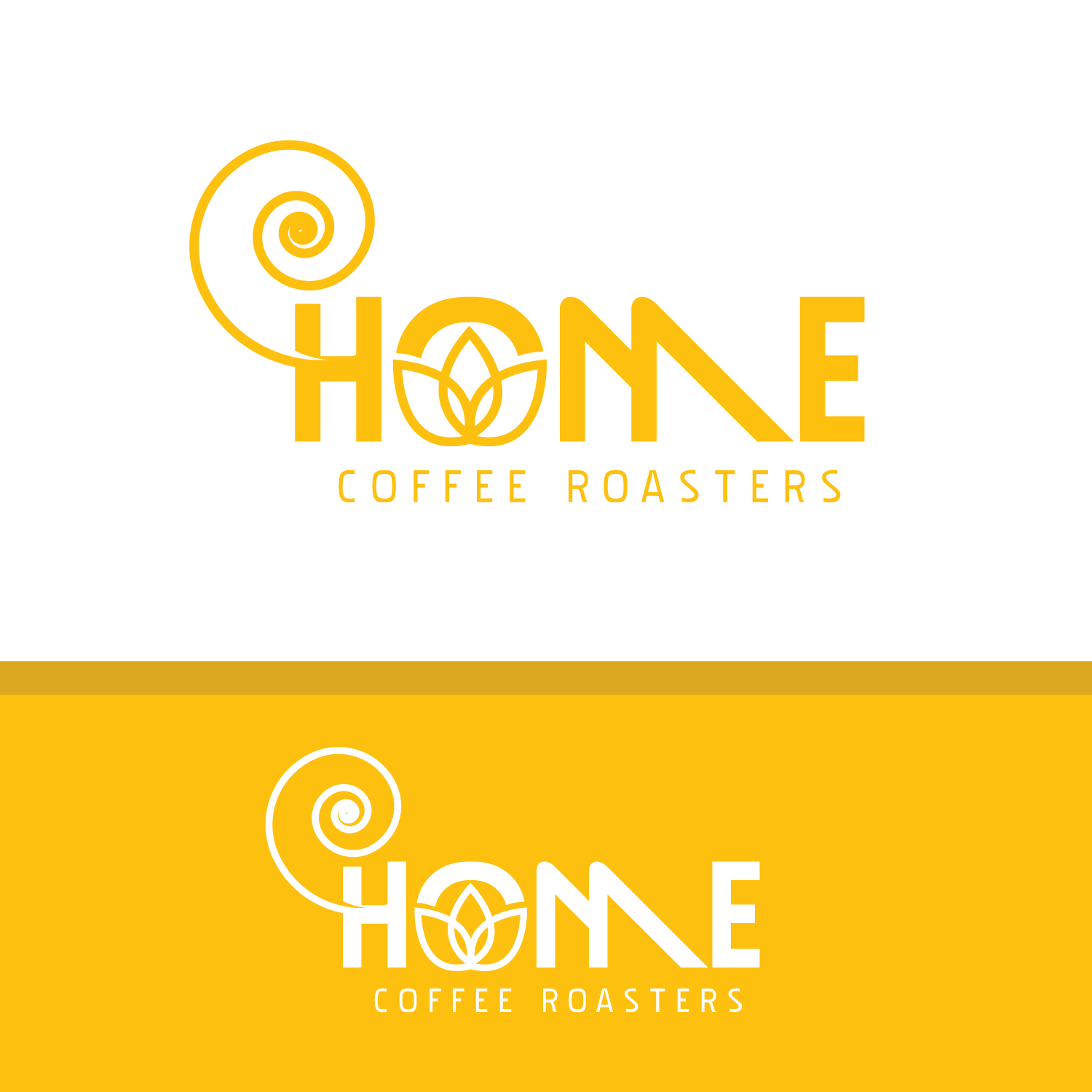 Logo Design by GODDREAMCREATION for Home Coffee Roasters | Design #34010329