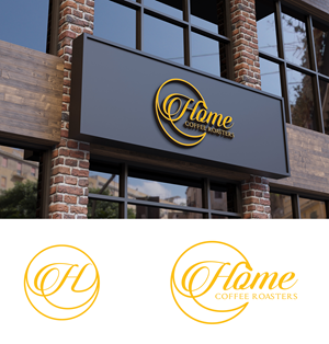 Logo-Design von Rubia@ für Home Coffee Roasters | Design: #33970084