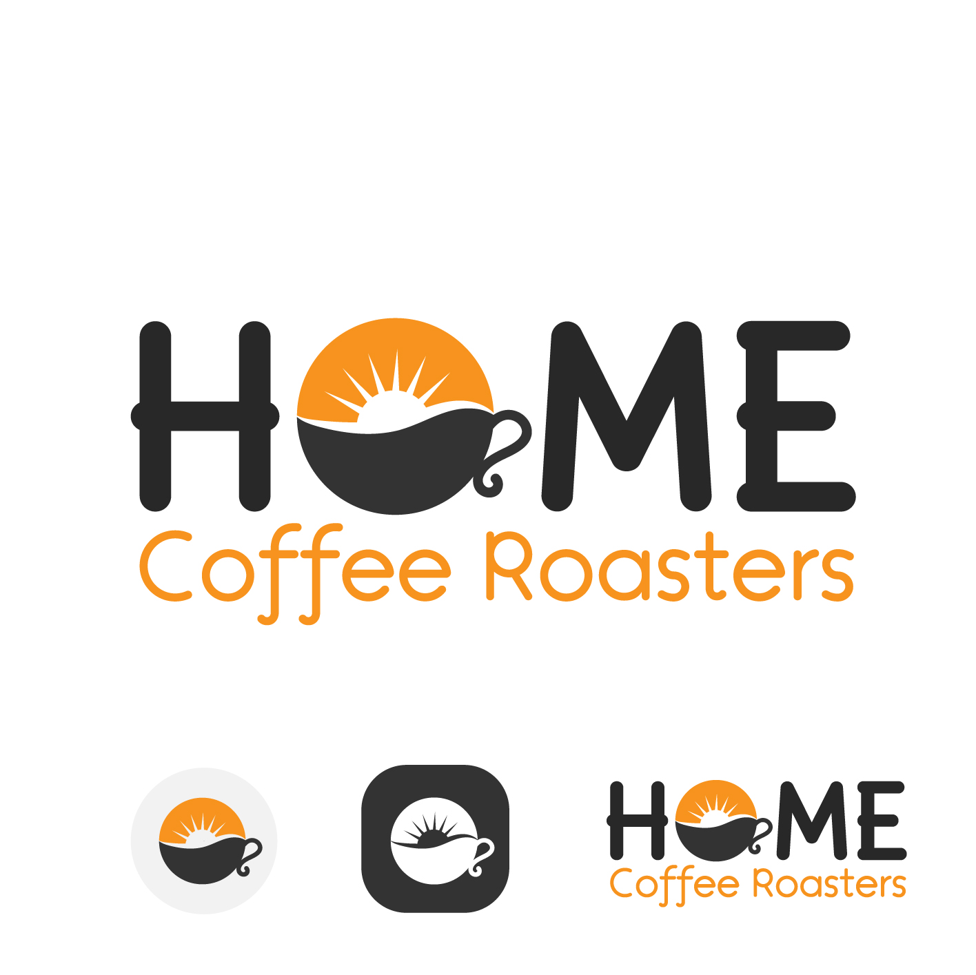 Logo-Design von M Habib für Home Coffee Roasters | Design #33970798