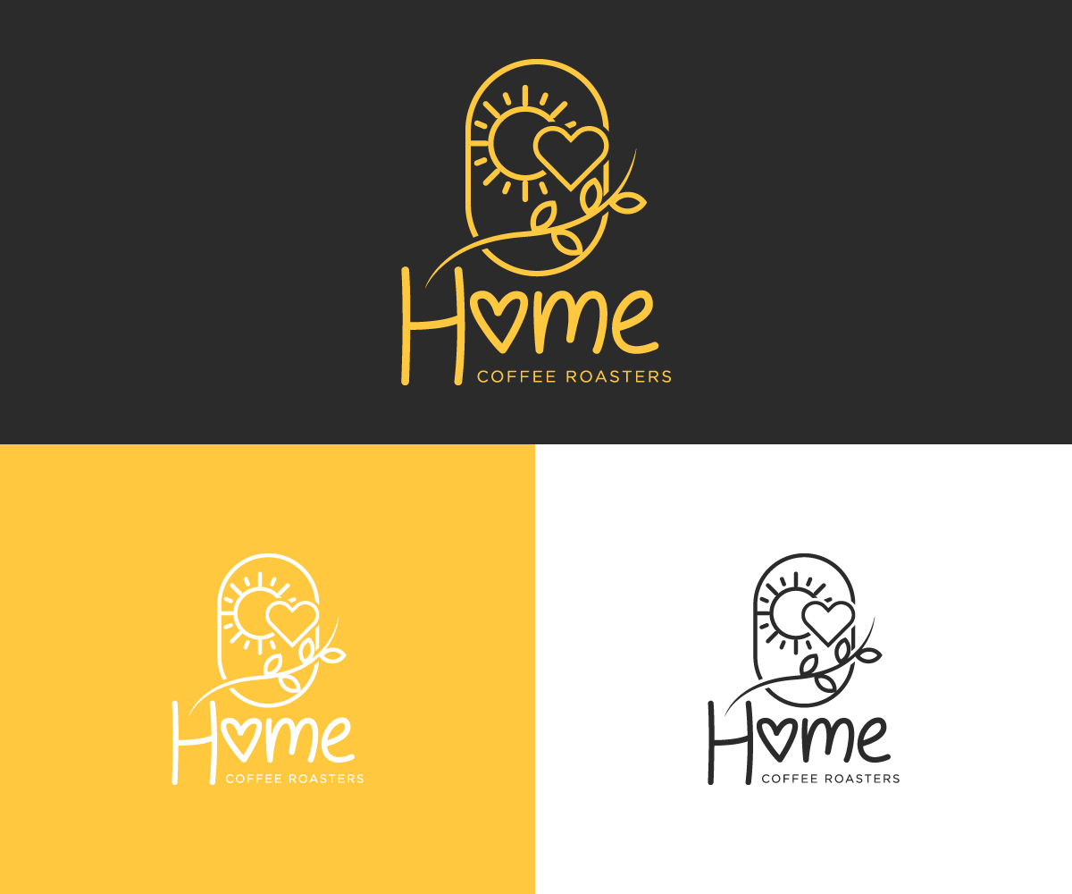 Logo Design by Ansh Design for Home Coffee Roasters | Design #33966396