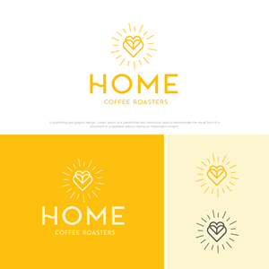 Logo Design by Logo bud design for Home Coffee Roasters | Design: #33970797