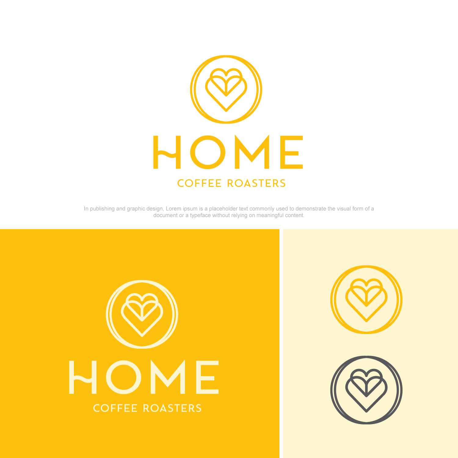 Logo Design by Logo bud design for Home Coffee Roasters | Design #33989699