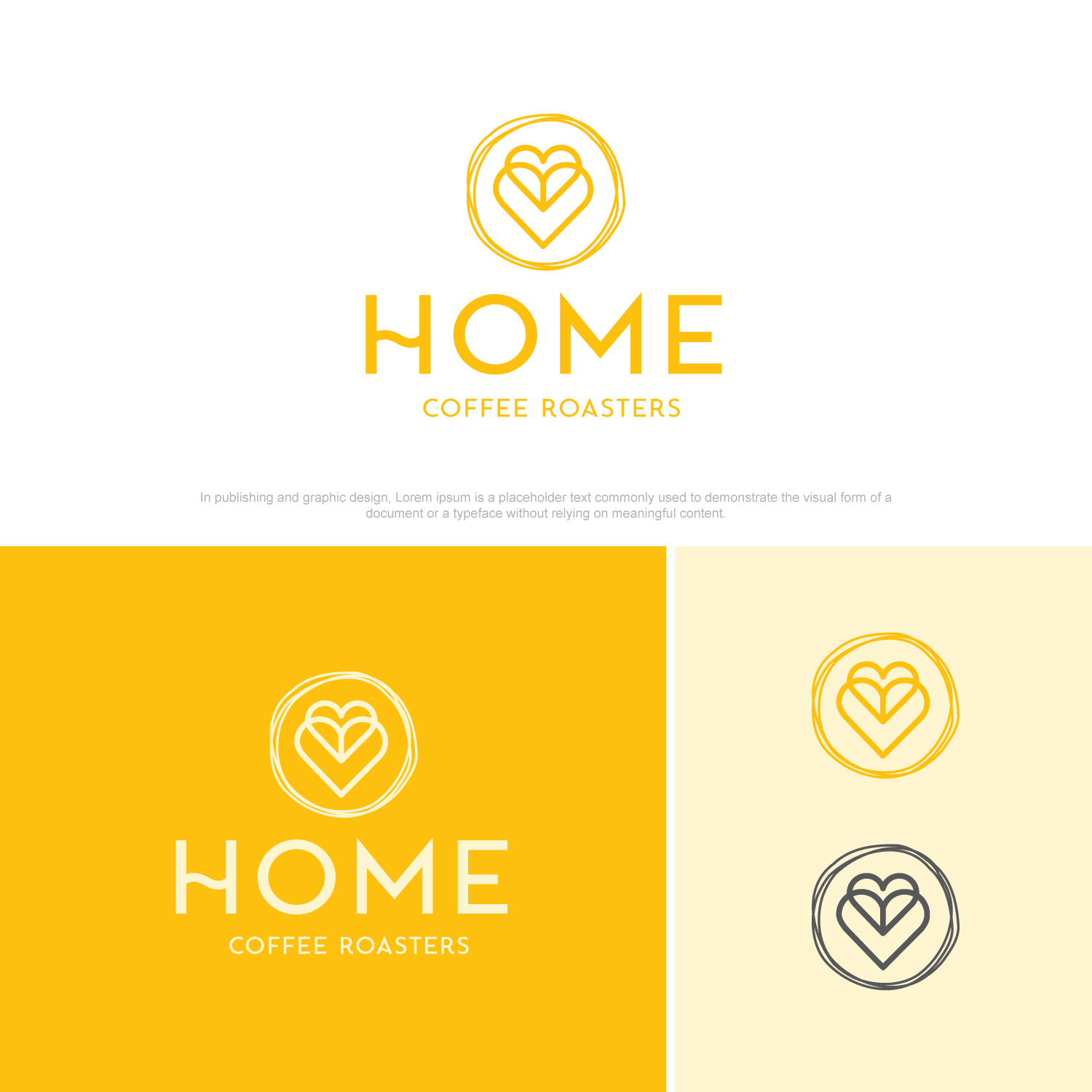 Logo Design by Logo bud design for Home Coffee Roasters | Design #33989700