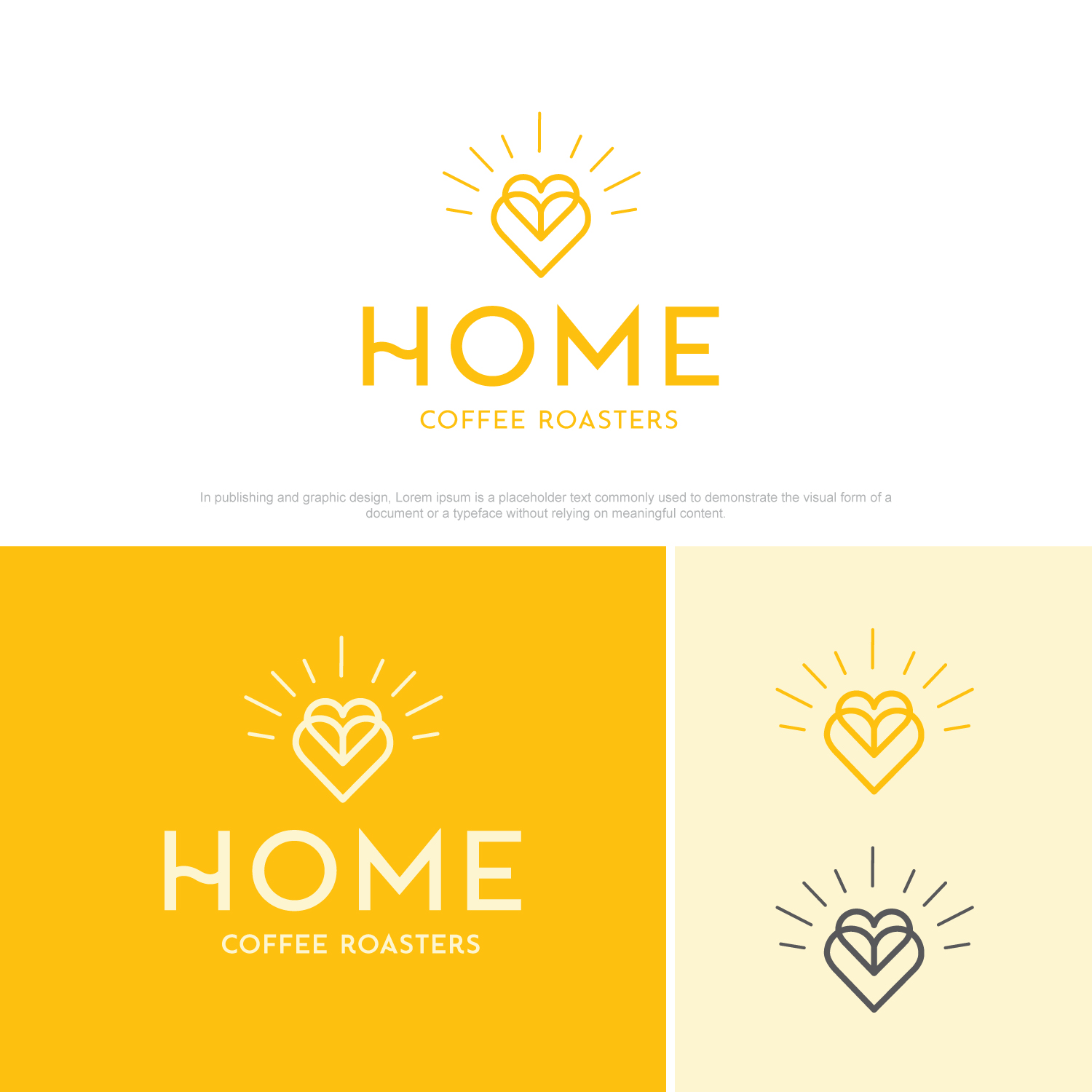 Logo Design by Logo bud design for Home Coffee Roasters | Design #33989702