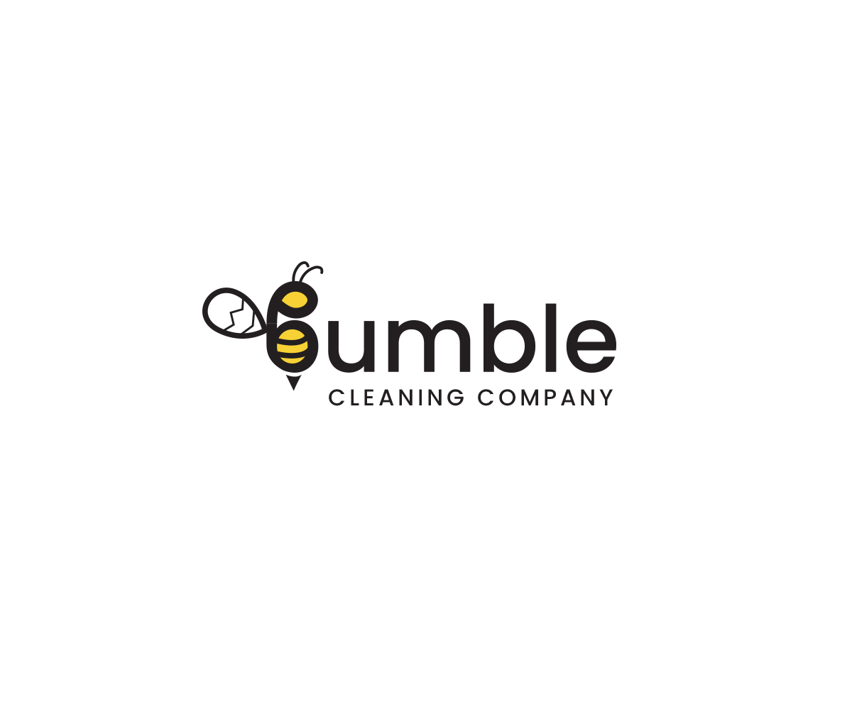 Logo Design by Tanjster for Bumble Cleaning Company | Design #33971798