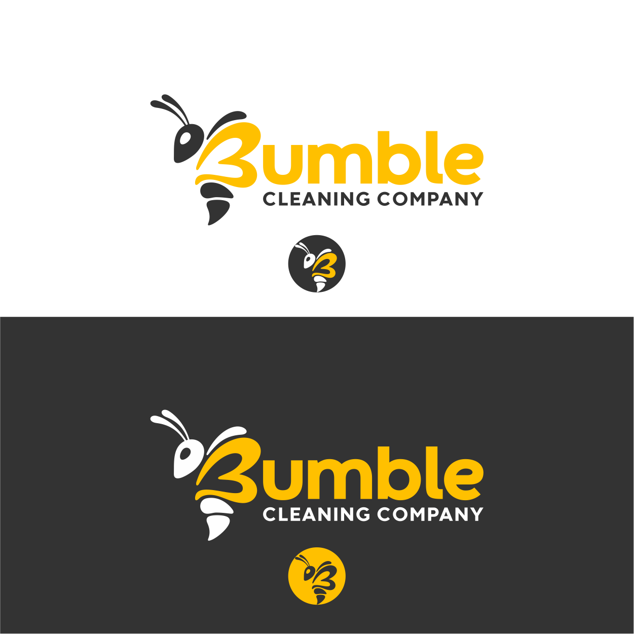 Diseño de Logo por Bingah para Bumble Cleaning Company | Diseño #33969702