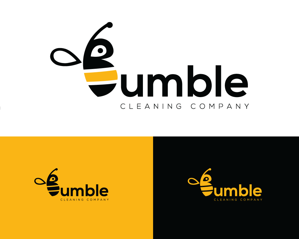 Diseño de Logo por luxydesign para Bumble Cleaning Company | Diseño #33976715