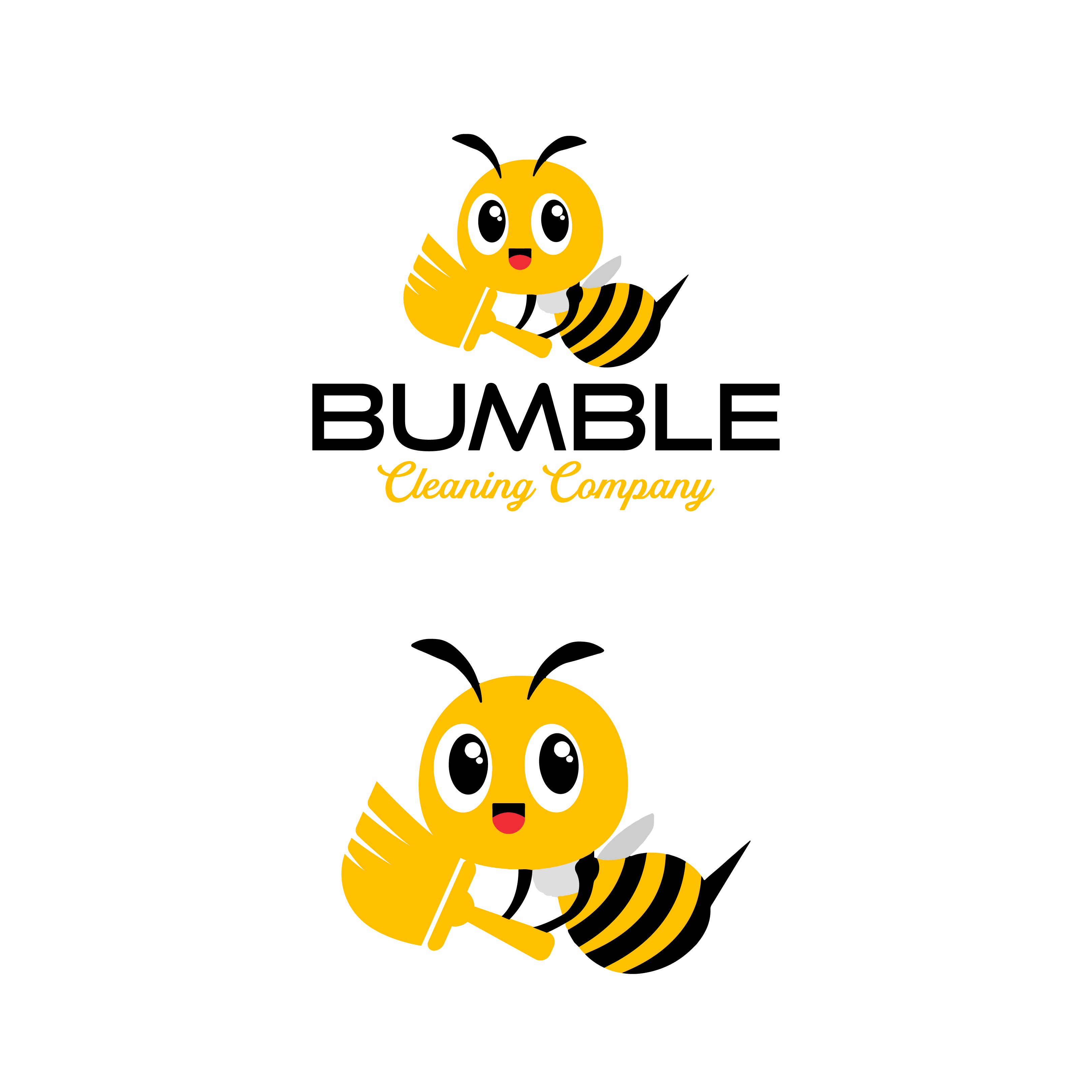 Logo Design by SAM-ART for Bumble Cleaning Company | Design #33968820