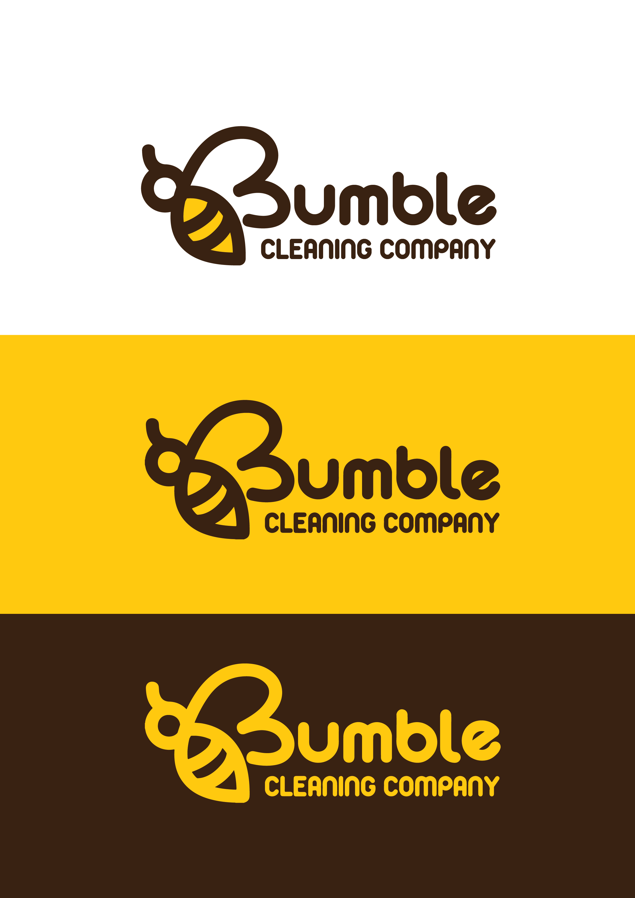 Logo Design by mnlk for Bumble Cleaning Company | Design #33989321