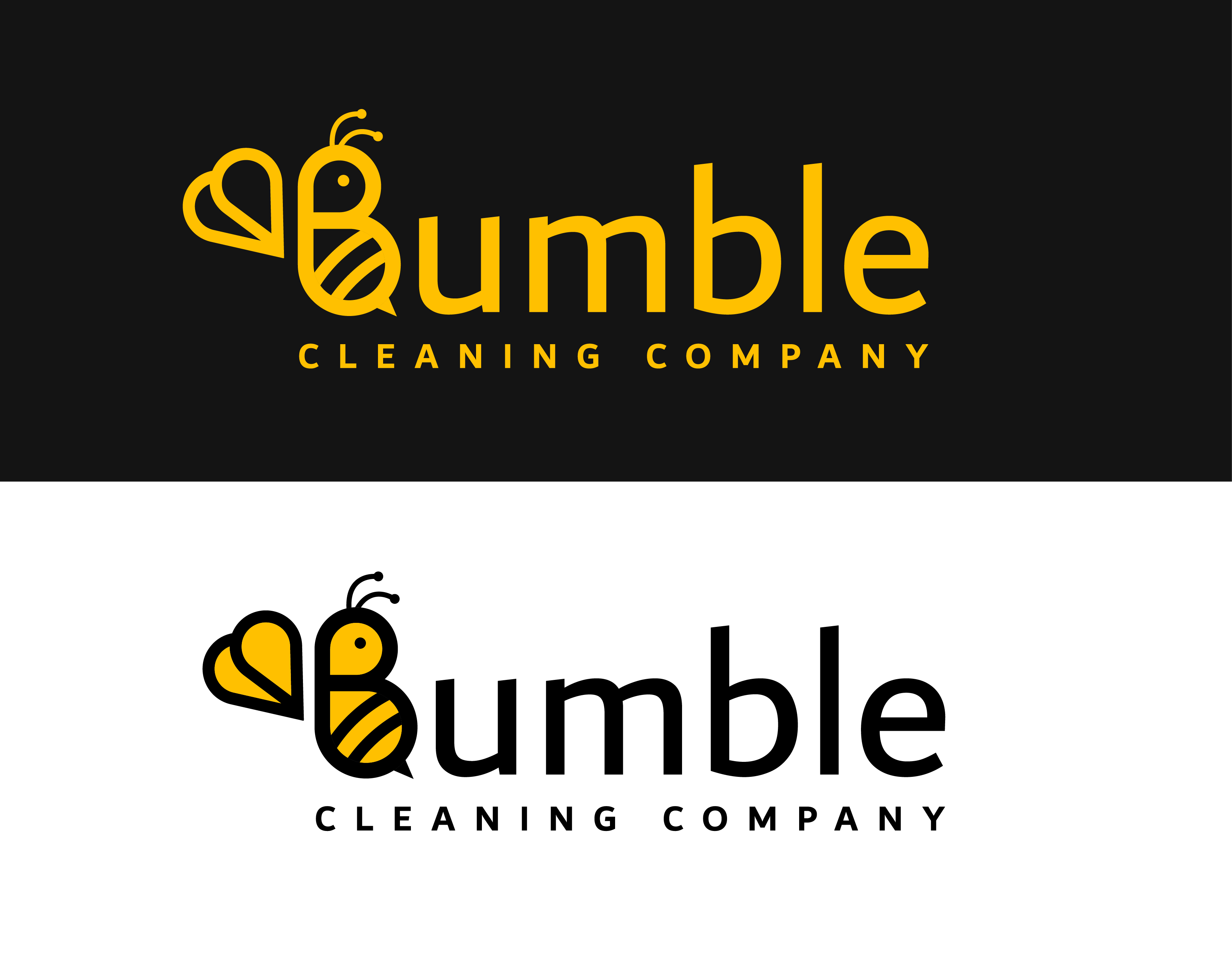 Logo Design by Ameer007 for Bumble Cleaning Company | Design #33968874