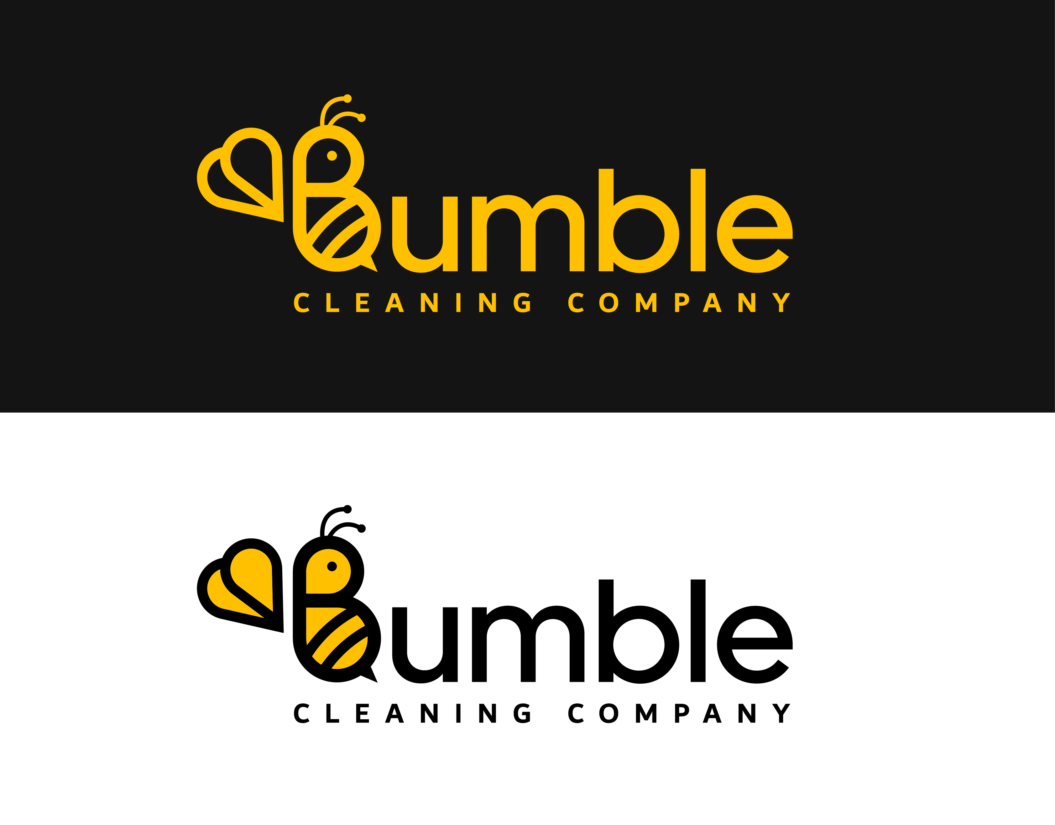 Logo Design by Ameer007 for Bumble Cleaning Company | Design #33973459