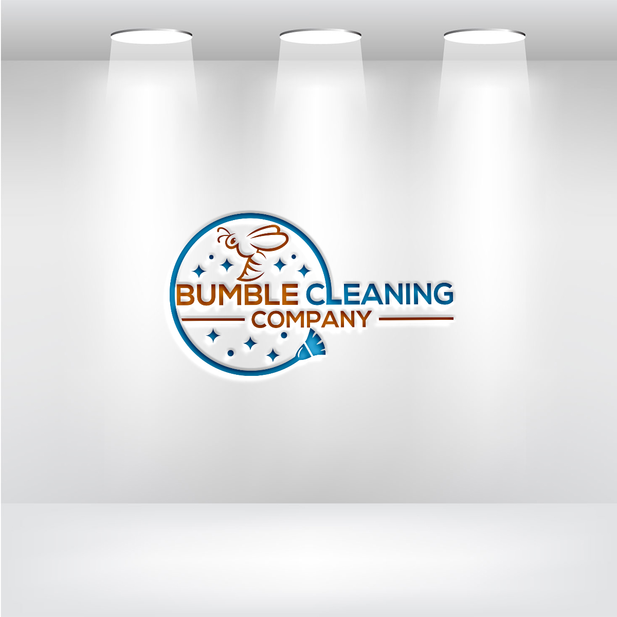 Logo Design by falcon f9 for Bumble Cleaning Company | Design #33973591