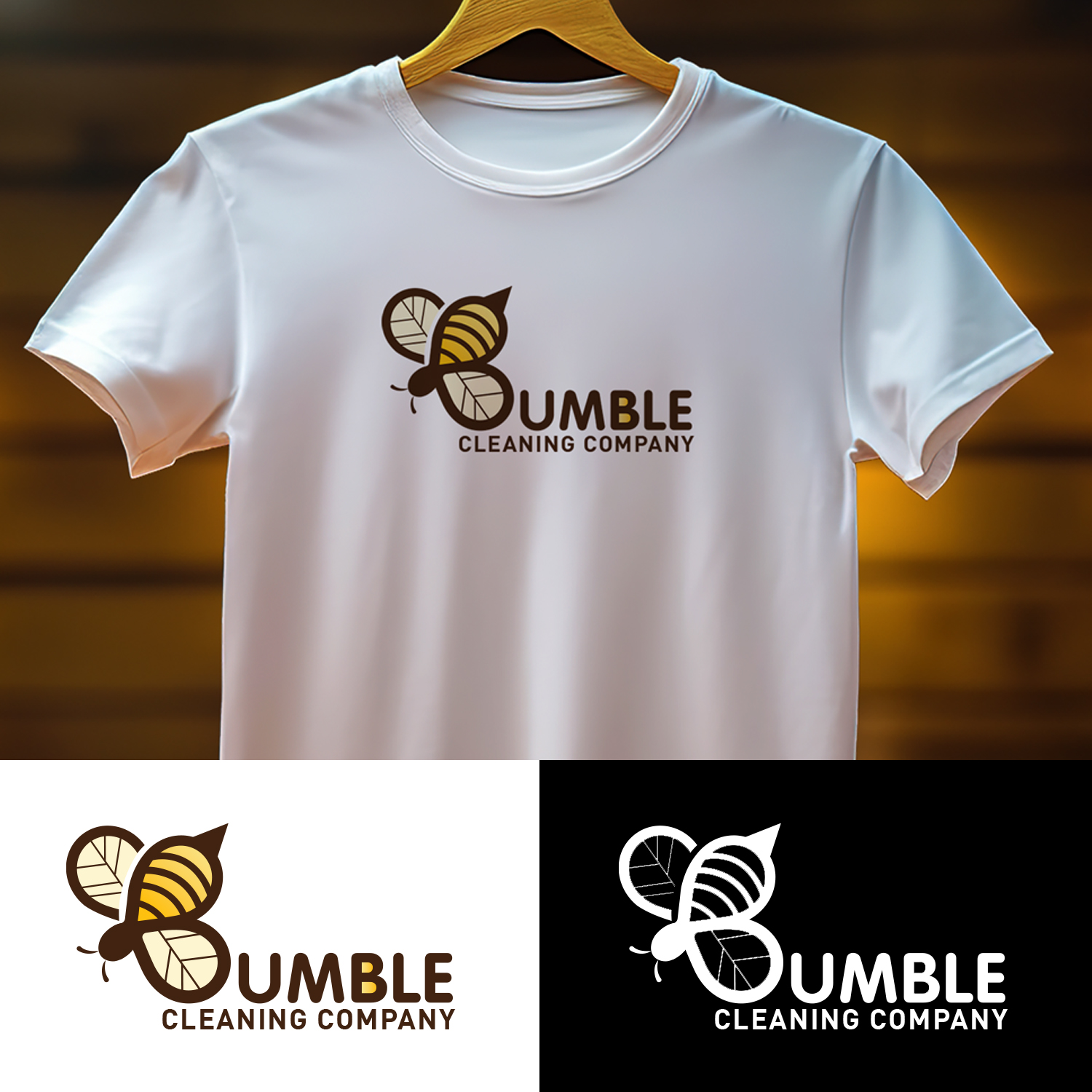 Design de Logo par nkhan7194 pour Bumble Cleaning Company | Design #33973379