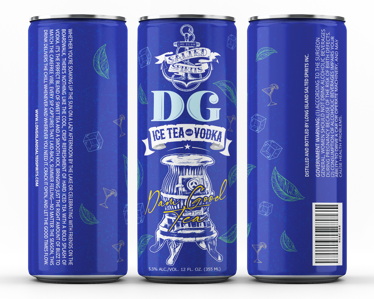 Label Design by Navisol Creatives for Long Island salted spirits inc  | Design #33980325