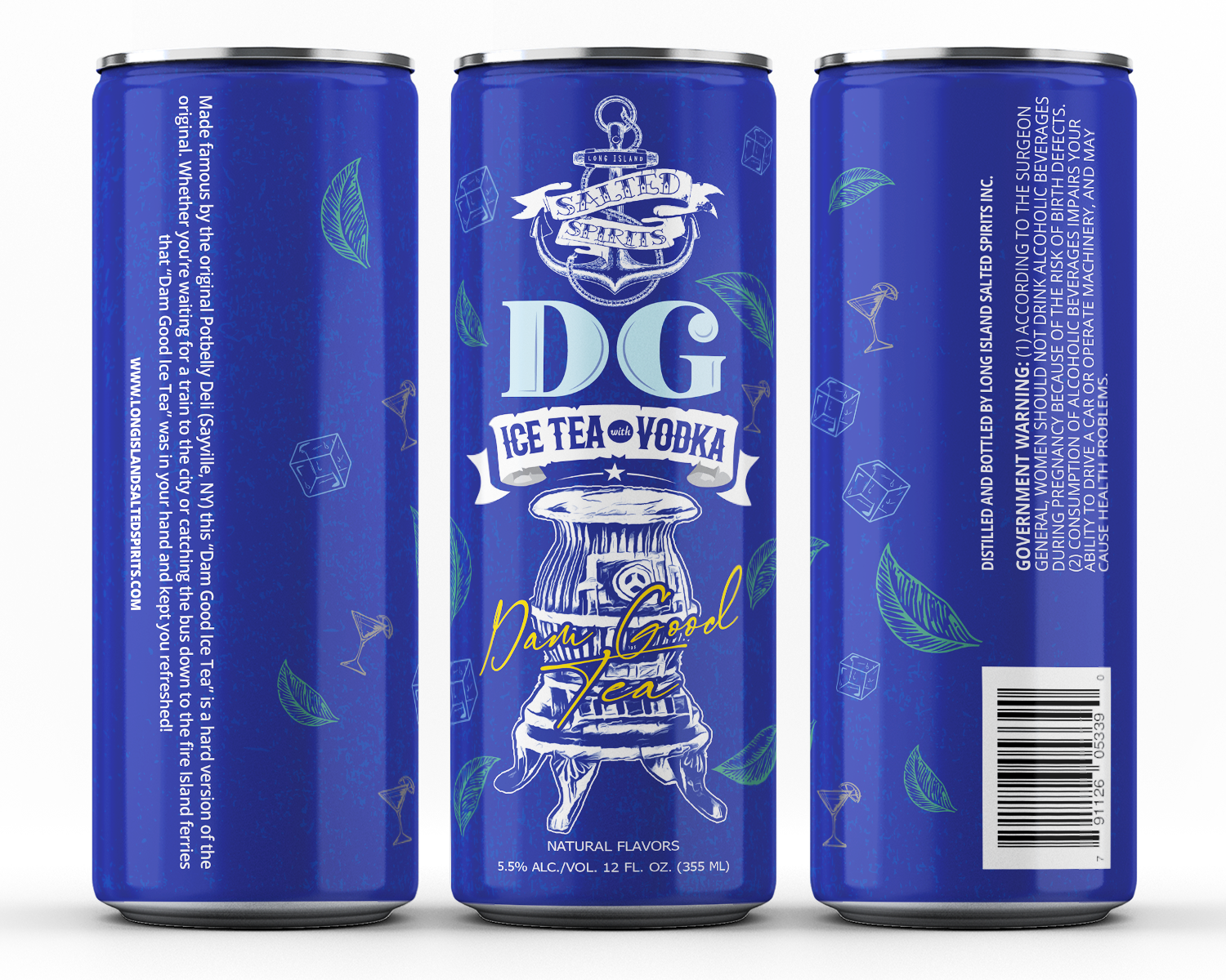 Label Design by Navisol Creatives for Long Island salted spirits inc  | Design #34027194