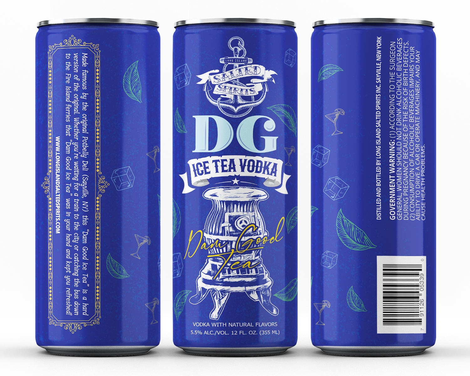 Label Design by Navisol Creatives for Long Island salted spirits inc  | Design #34232780