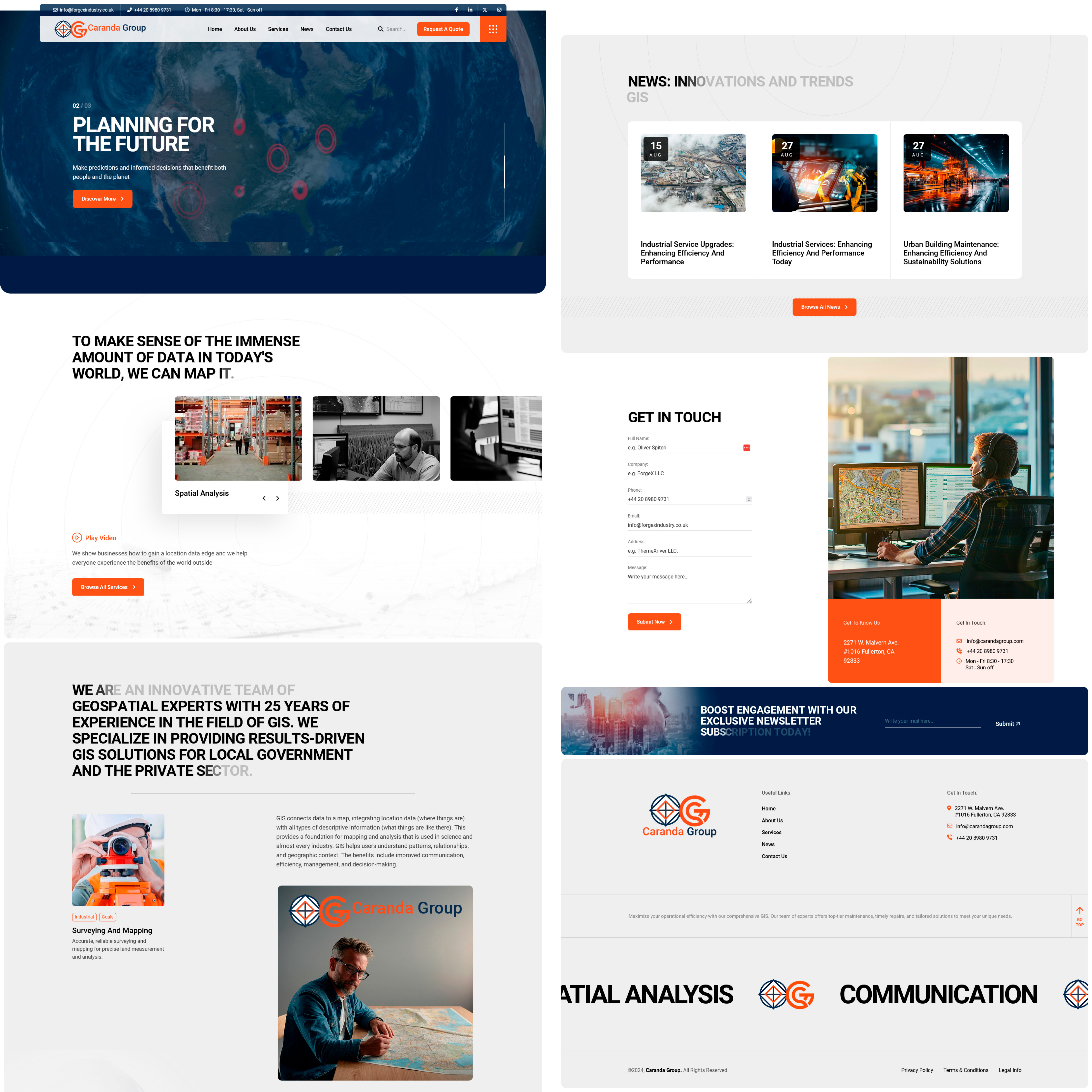 Web Design by DB_Design for Caranda Group | Design #33979566