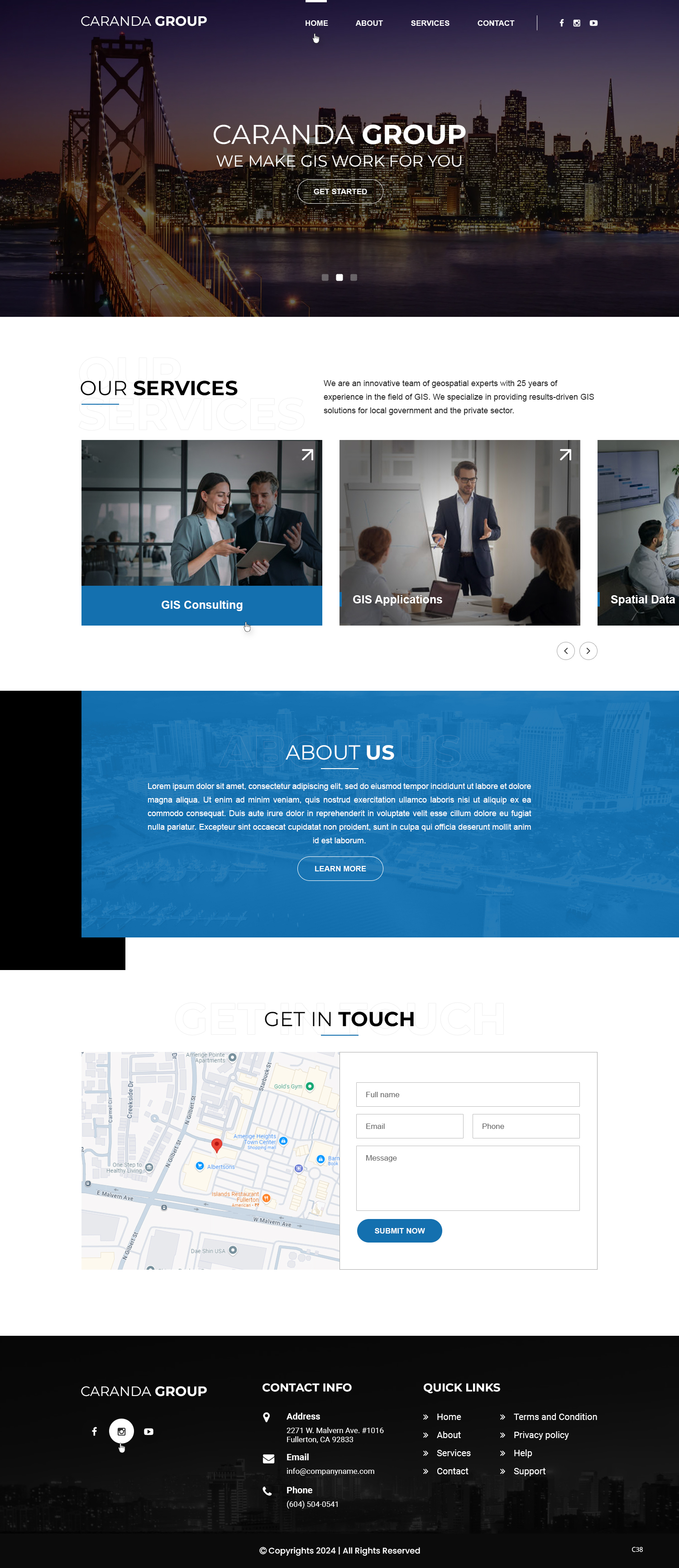 Web Design by pb for Caranda Group | Design #33988706