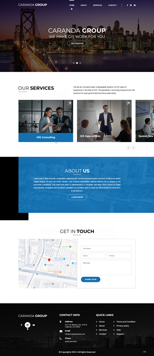 Web Design by pb for Caranda Group | Design: #33988706