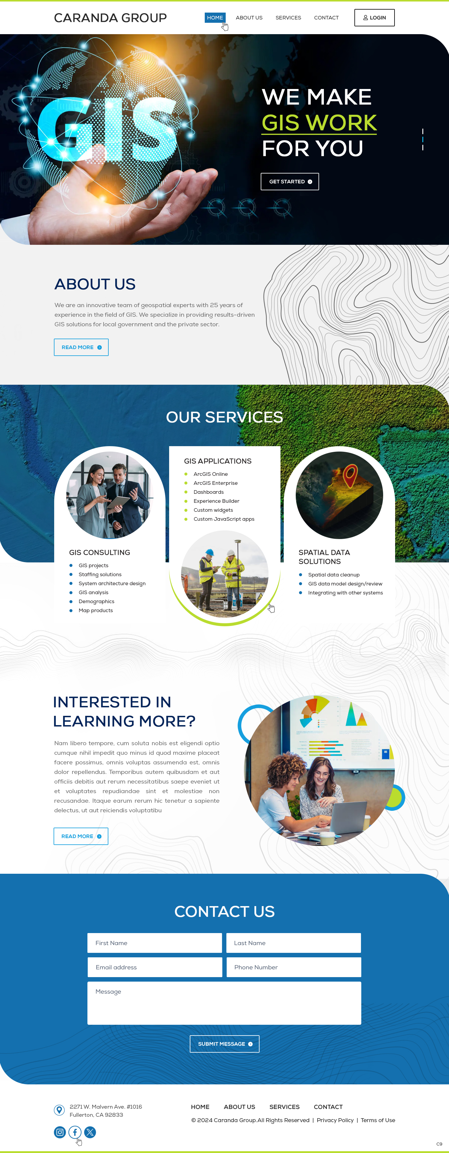 Web Design by pb for Caranda Group | Design #33988708
