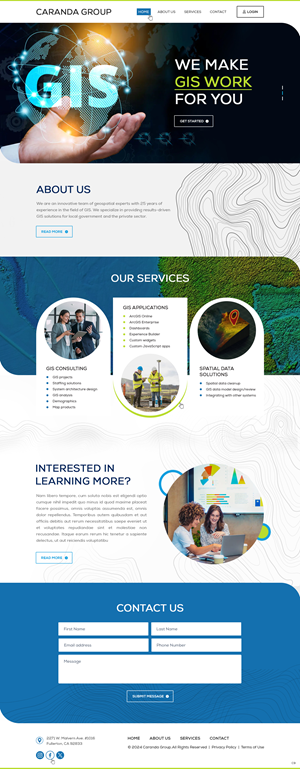 Web Design by pb for Caranda Group | Design: #33988708