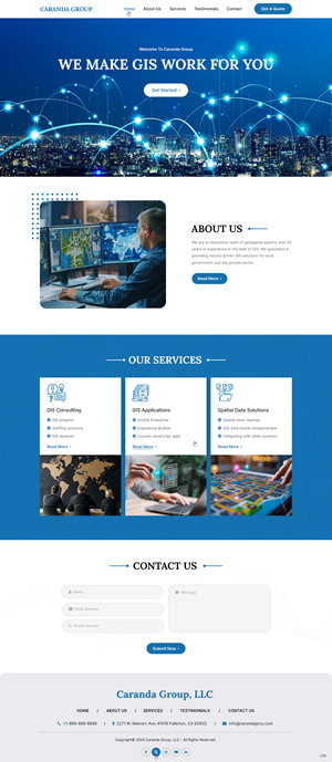 Web Design by pb for Caranda Group | Design: #33988714