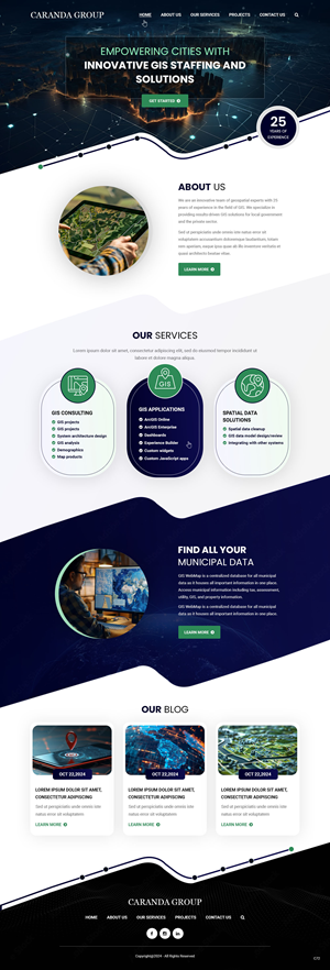 Web Design by pb for Caranda Group | Design: #33988715