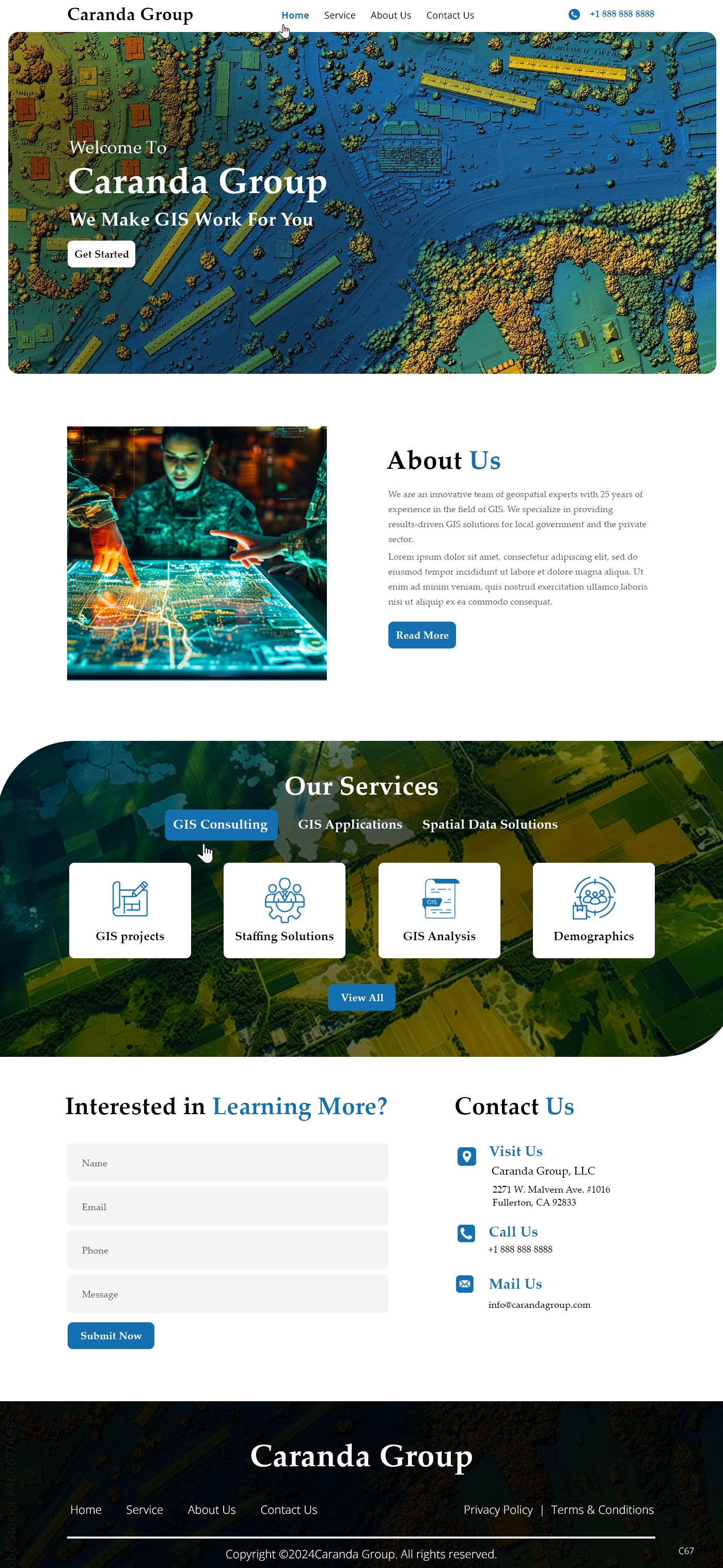 Web Design by pb for Caranda Group | Design #33988718