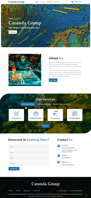 Web Design by pb for Caranda Group | Design: #33988718