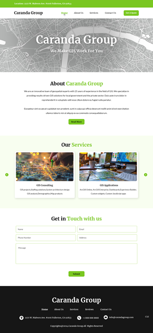 Web Design by pb for Caranda Group | Design: #33996871