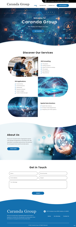 Web Design by pb for Caranda Group | Design: #33996872