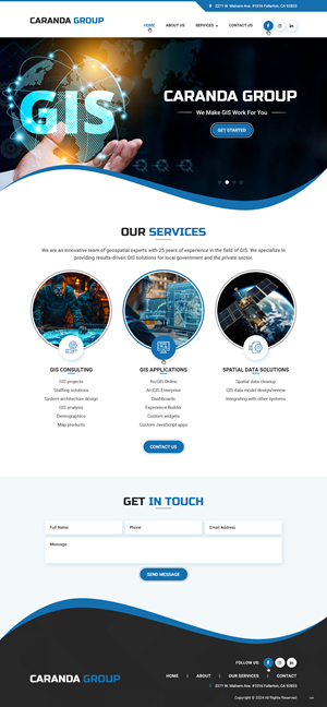 Web Design by pb for Caranda Group | Design: #33996873