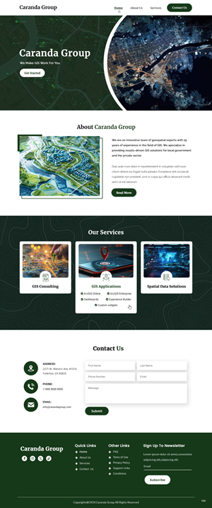 Web Design by pb for Caranda Group | Design: #34077662