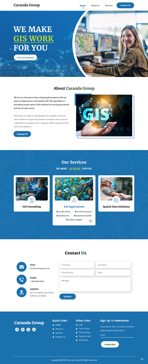 Web Design by pb for Caranda Group | Design: #34108896